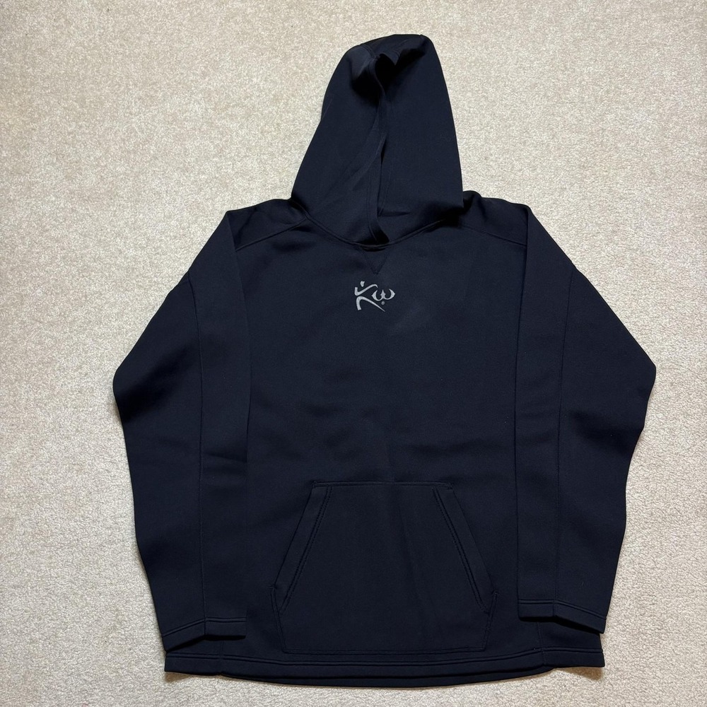 Kutting Weight Hoodie Sweatshirt Mens 2XL Black V3 Neoprene Sauna Pullover Gym